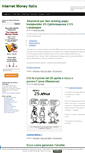 Mobile Screenshot of internetmoneyitalia.com